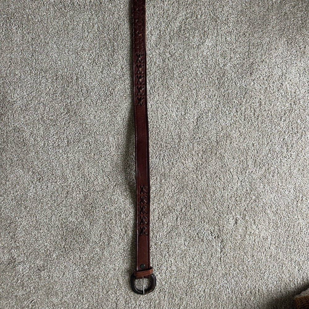 Brown Leather children’s Belt